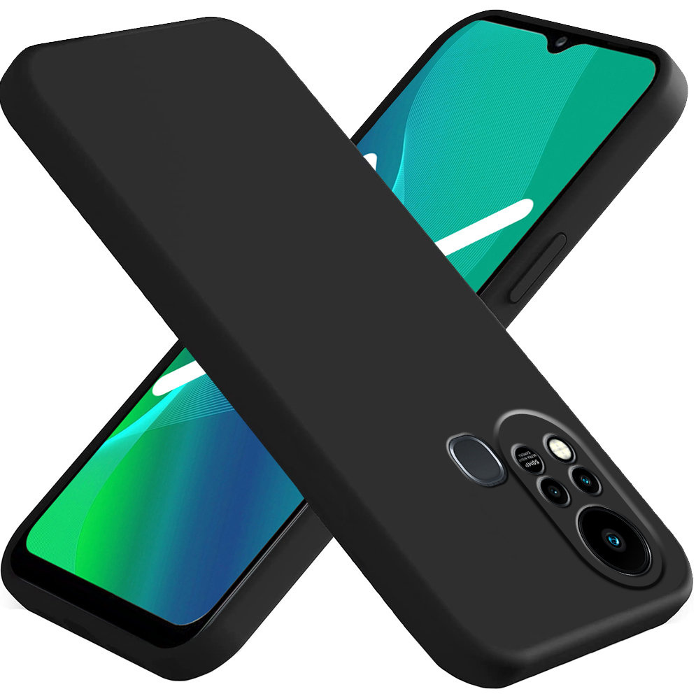 Schutzhülle Für Infinix Hot 11s, Silikon Lite, Schwarz