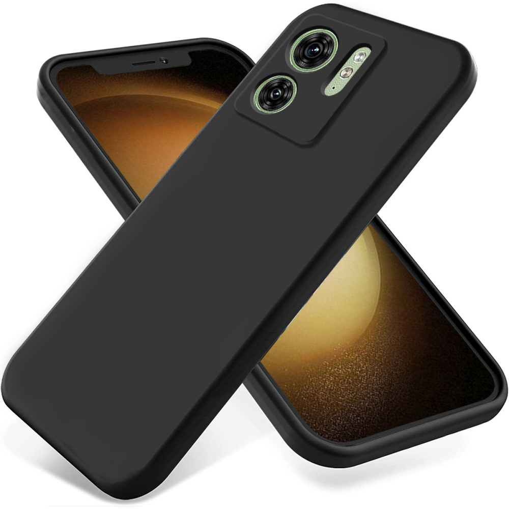 Schutzhülle Für Motorola Edge 40 5g, Silikon Lite, Schwarz