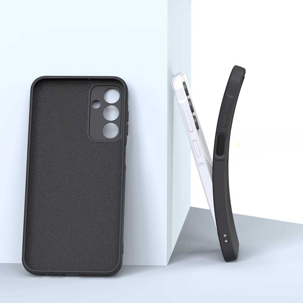 Schutzhülle Für Samsung Galaxy M15 5g, Silikon Lite, Schwarz