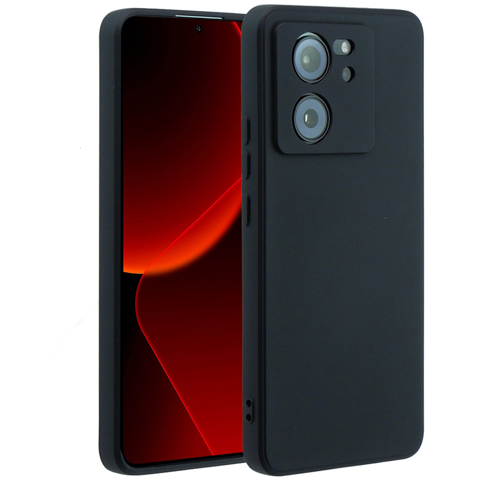 Schutzhülle Für Xiaomi 13t / 13t Pro, Silikon Lite, Schwarz