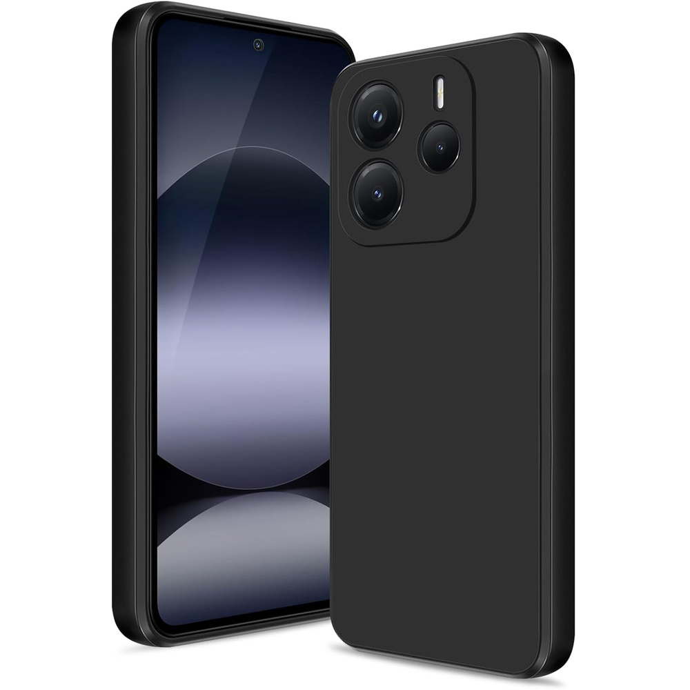 Schutzhülle Für Xiaomi Redmi Note 14 4g, Silikon Lite, Schwarz