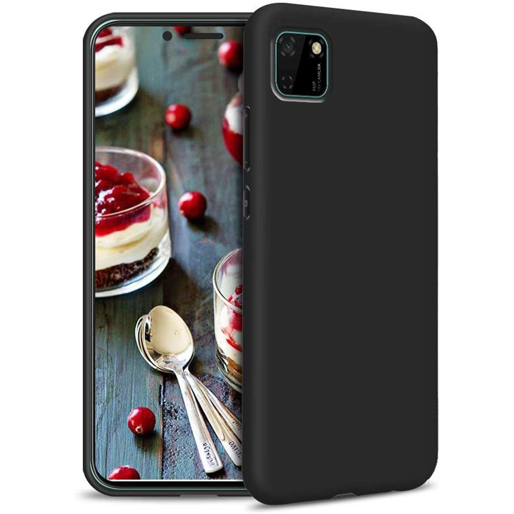 Schutzhülle Für Huawei Y5p, Silikon Lite, Schwarz