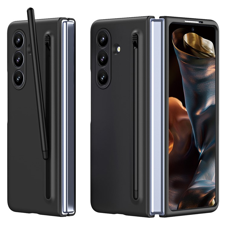 Schutzhülle Mit Glas Und Stift Für Samsung Galaxy Z Fold7 – Schwarz