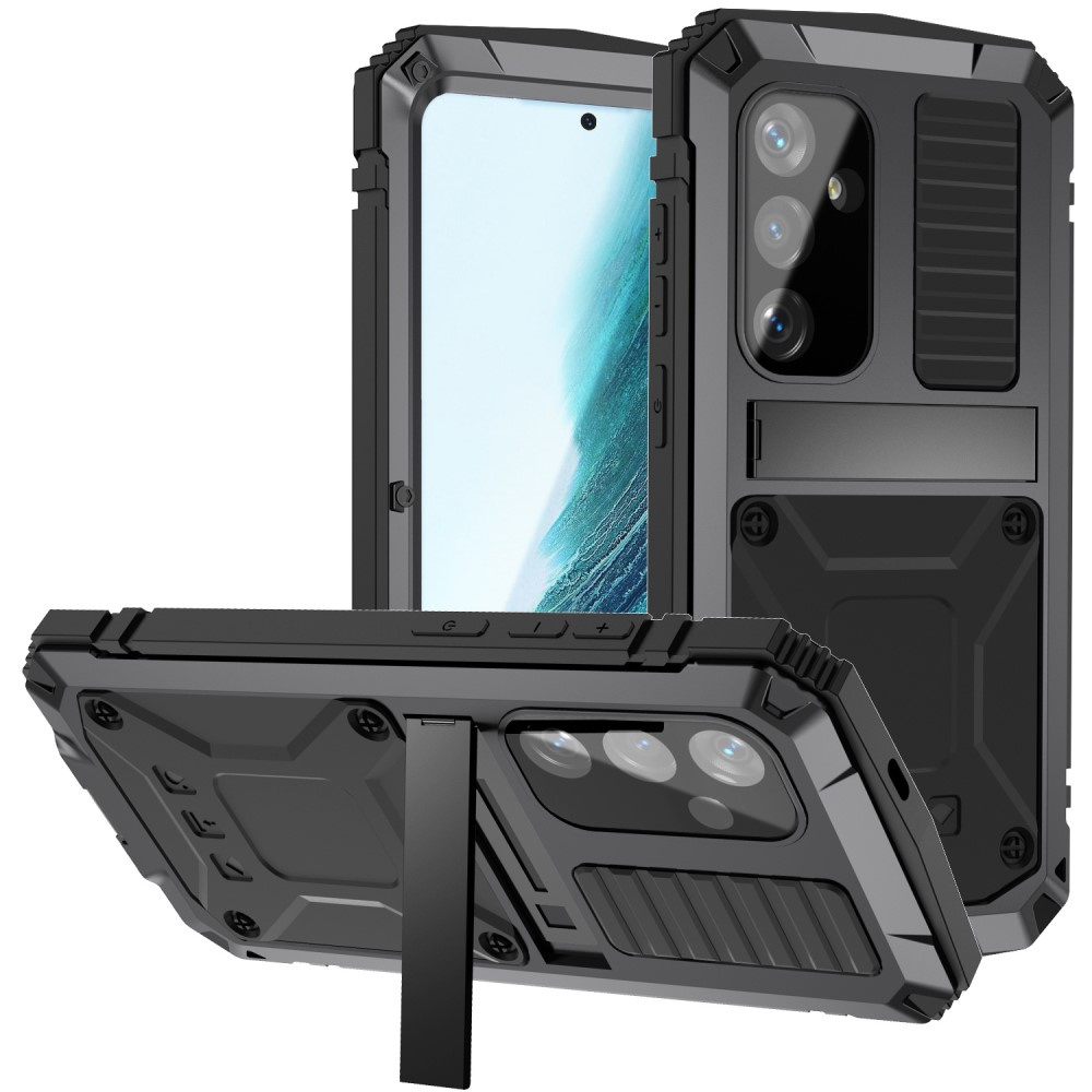 Schutzhülle Mit Panzerung Für Samsung Galaxy S24+ Plus, R-just, Schwarz