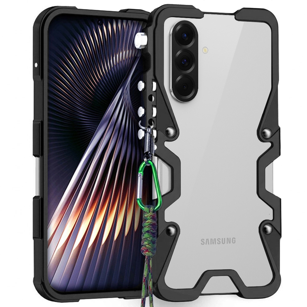 Robuste Schutzhülle Für Samsung Galaxy A56 5g – Schwarz