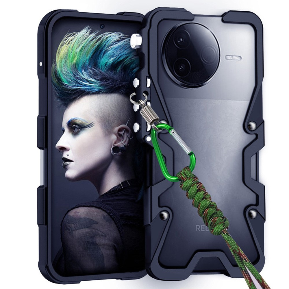 Robuste Schutzhülle Für Xiaomi Poco F7 Pro – Schwarz
