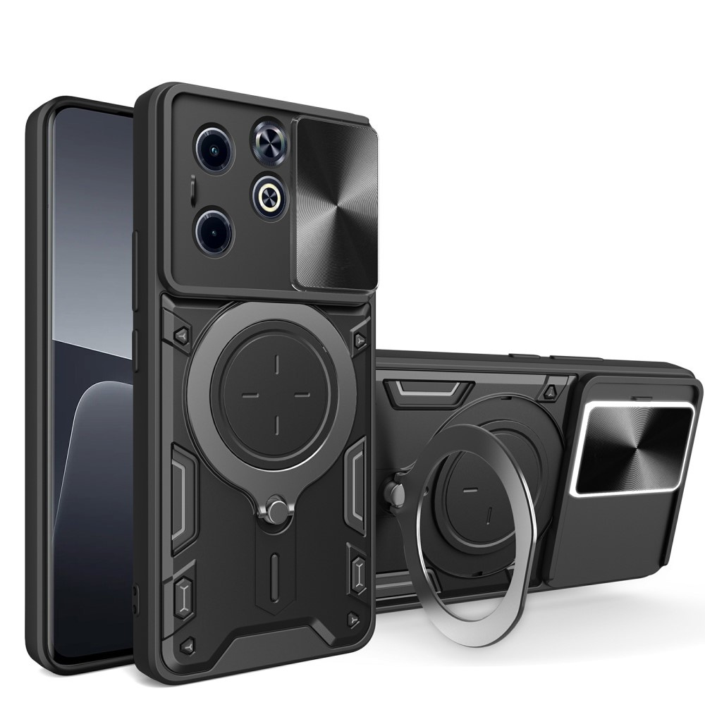 Gepanzerte Schutzhülle Für Infinix Hot 40i, Camshield Slide, Schwarz