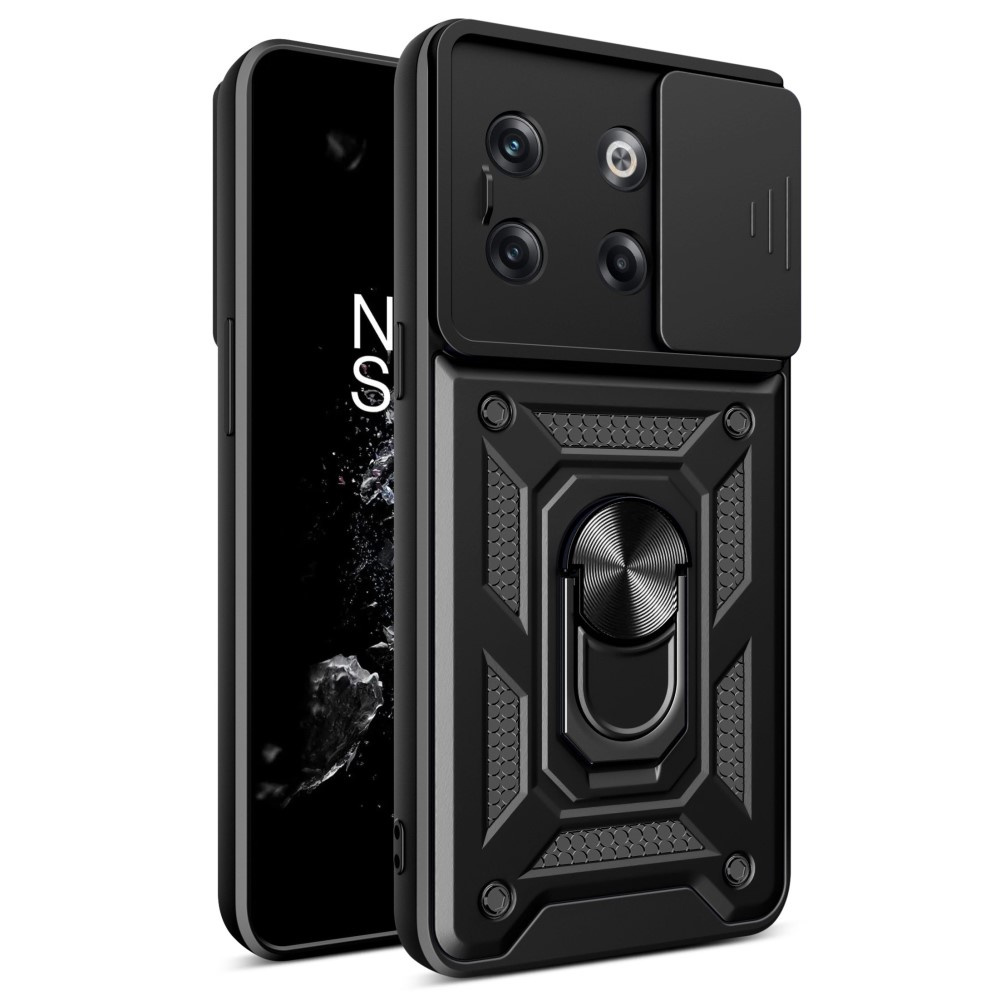 Oneplus 10t 5g Kameraschutzhülle, Camshield Slide, Schwarz