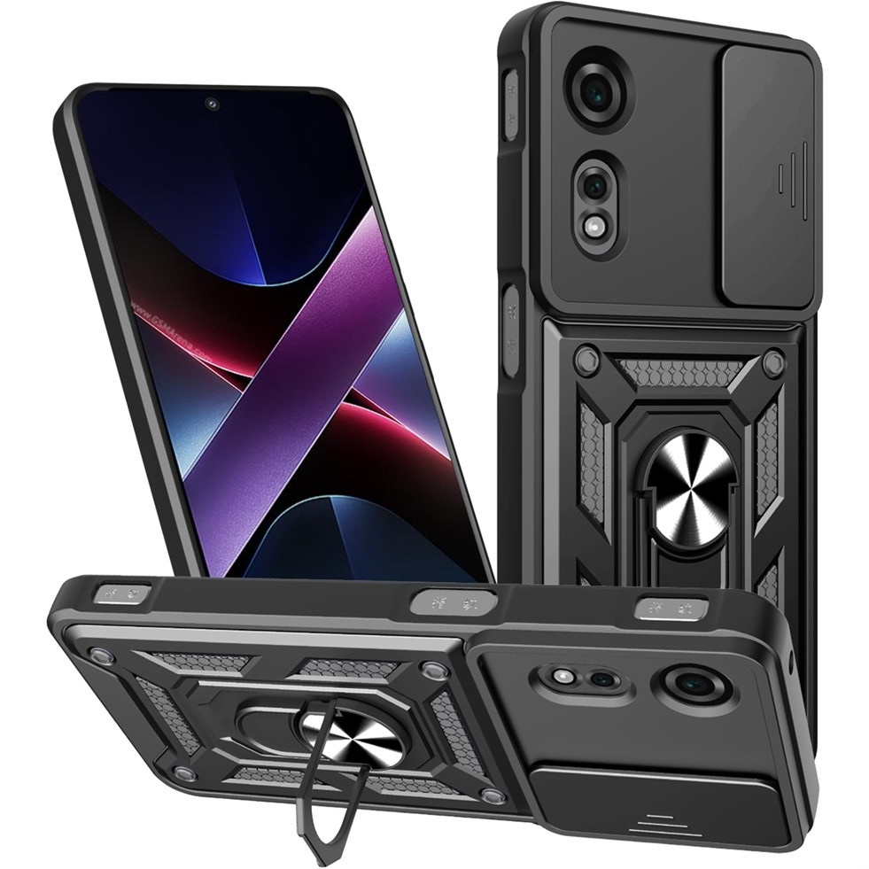 Gepanzertes Gehäuse Für Nubia Neo 2 5g, Camshield Slide, Schwarz