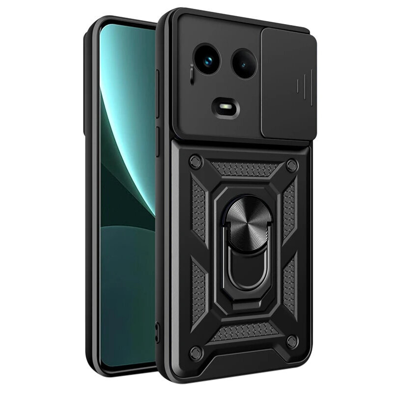 Realme 11 5g Schutzhülle, Camshield Slide, Schwarz