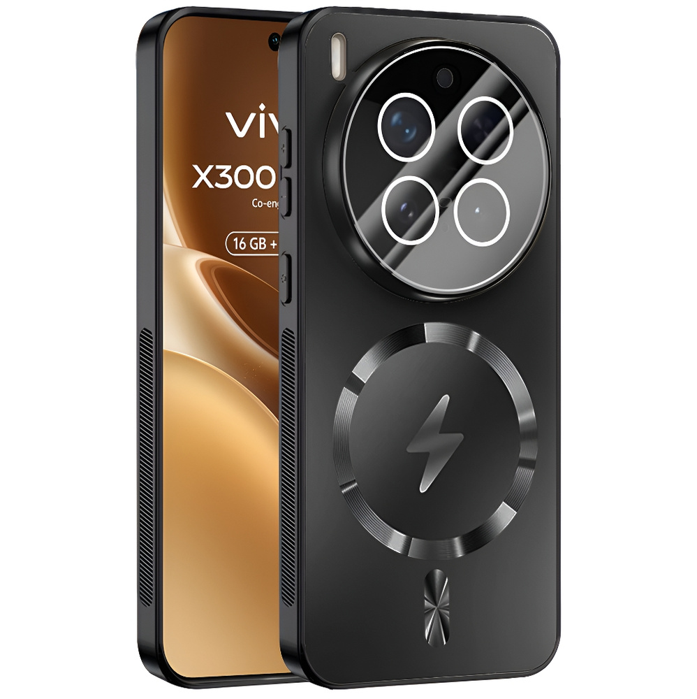 Schutzhülle Für Vivo X300 Pro, Mit Magsafe, Schwarz