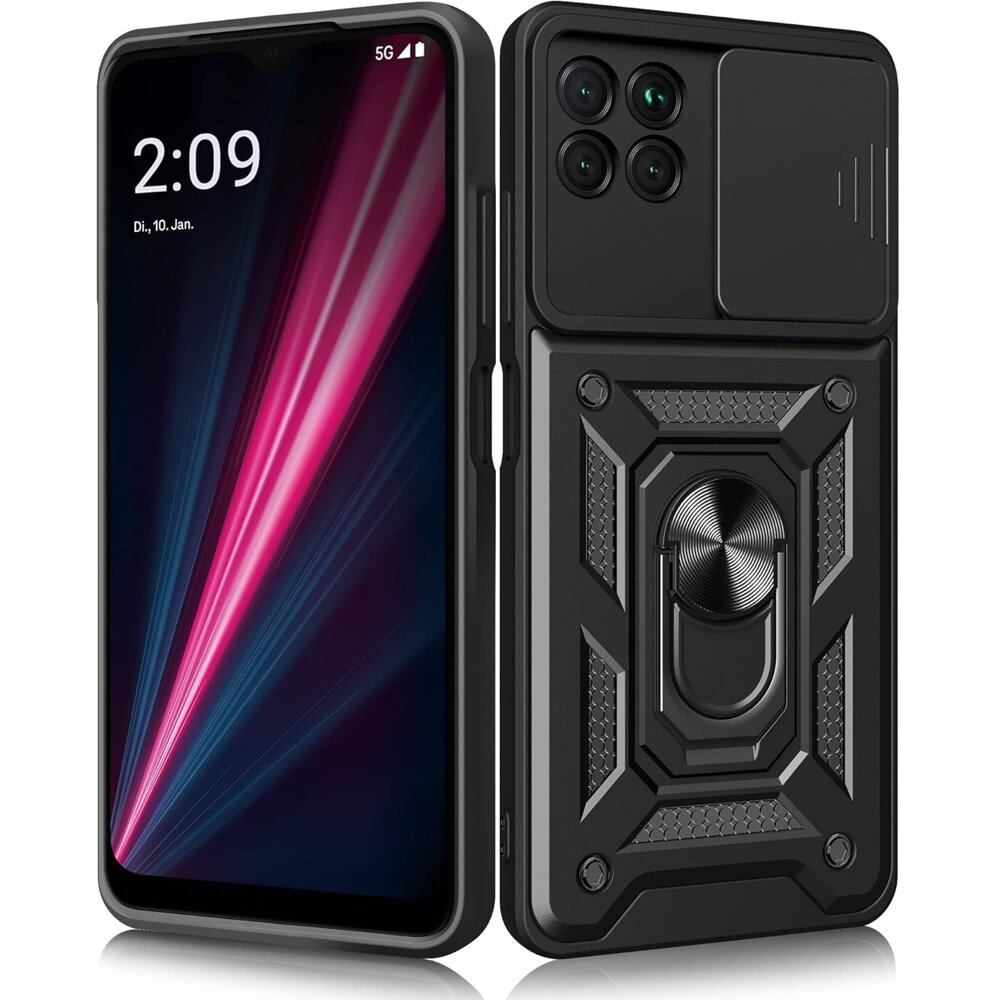 Gepanzerte Schutzhülle Für T Phone 2 5g, Camshield Slide, Schwarz