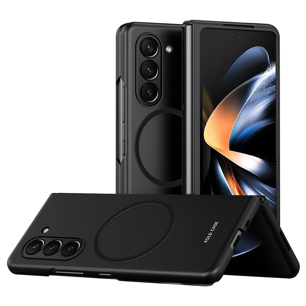 Skin-touch-schutzhülle Für Samsung Galaxy Z Fold6 5g, Magsafe, Schwarz