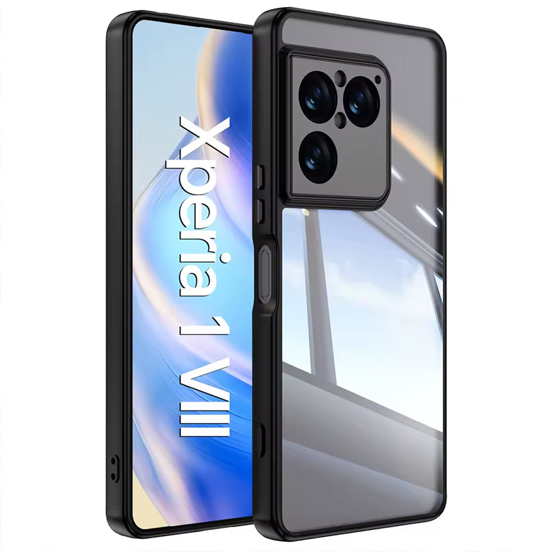 Schutzhülle Für Sony Xperia 1 Viii, Spiegelhülle, Schwarz
