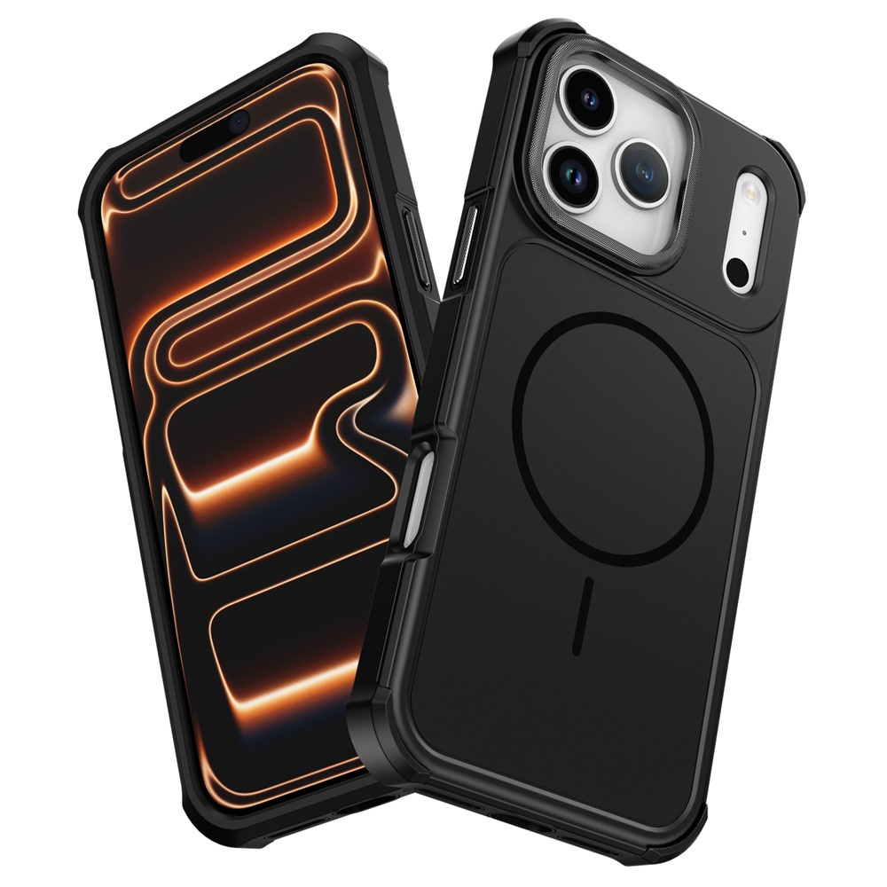 Stoßfeste Hülle Für Iphone 17 Pro Max Mit Magsafe-anschluss, Schwarz