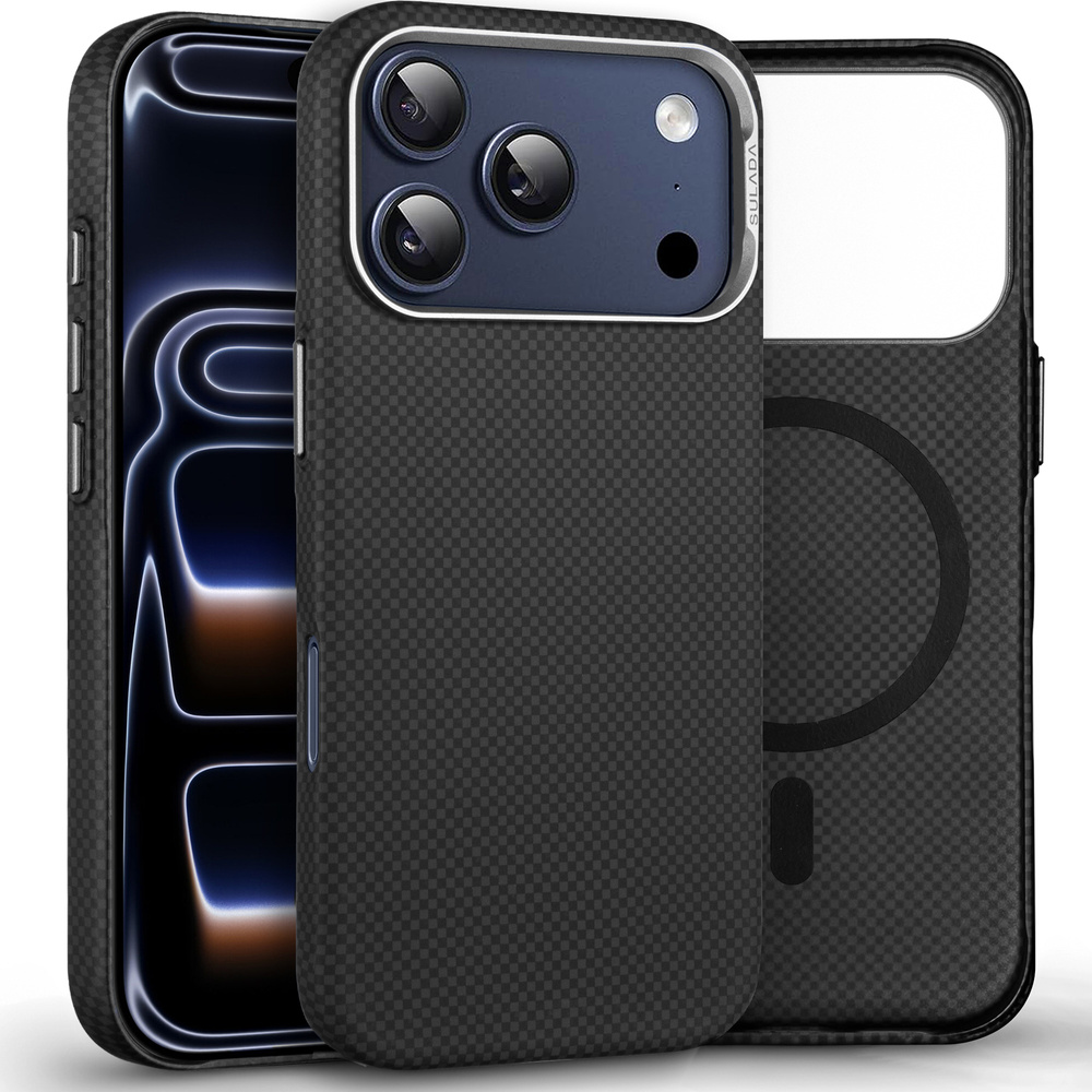 Sulada Hülle Für Iphone 17 Pro Max Mit Magsafe – Titanschwarz