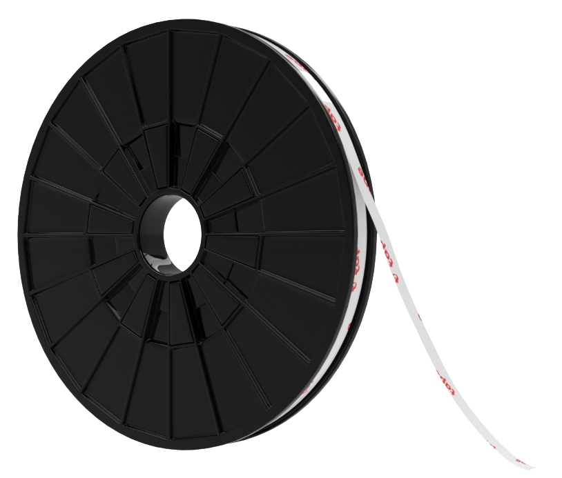 Tesa 61395 Doppelseitiges Acryl-schaumklebeband, Schwarz, 2 Mm X 25 M