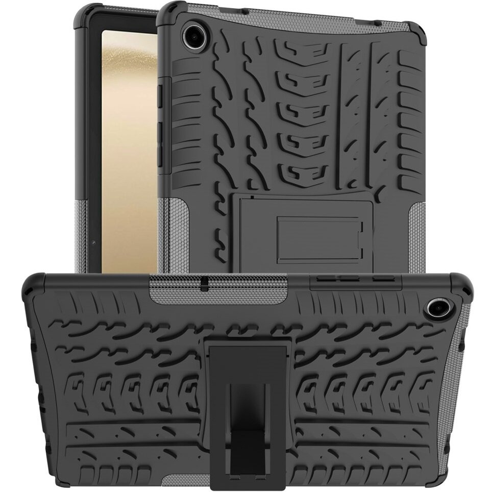 Samsung Galaxy Tab A9+ Hülle, Reifenschutz, Schwarz