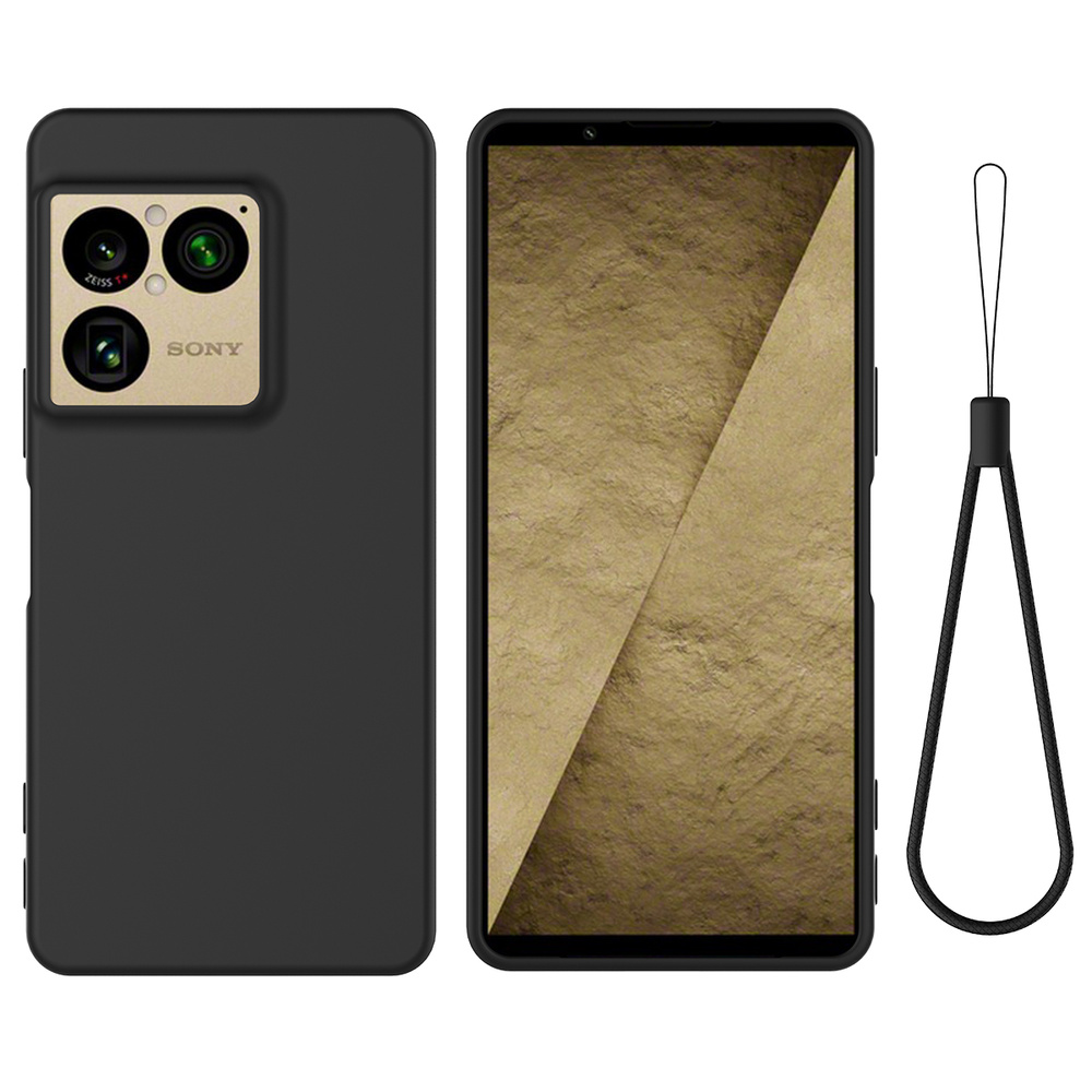 Schutzhülle Für Sony Xperia 1 Viii, Silikon Lite, Schwarz