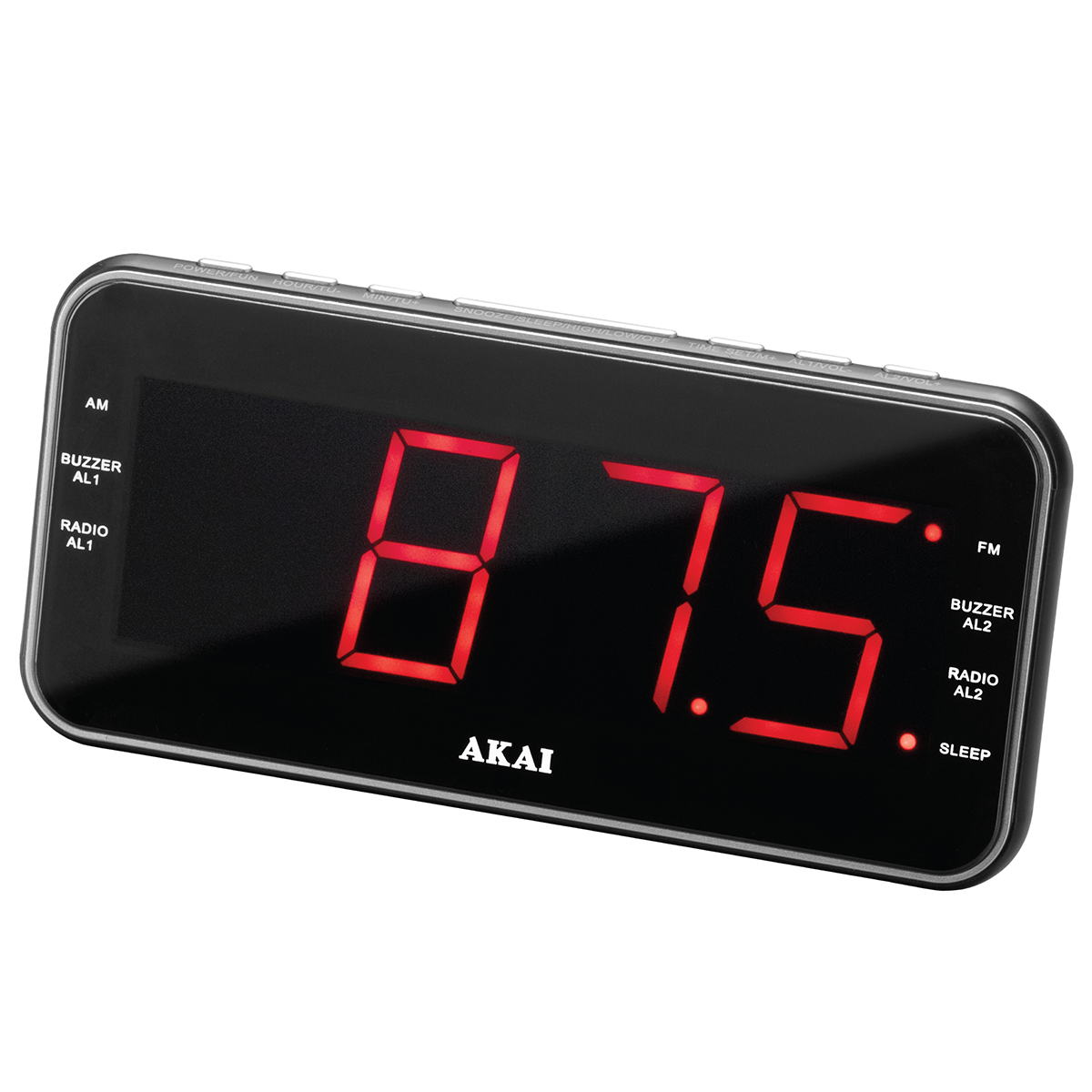 Akai Radiowecker Acr-3899 Am/fm Pll 40 Senderspeicher Dual-alarm Usb Aux Led