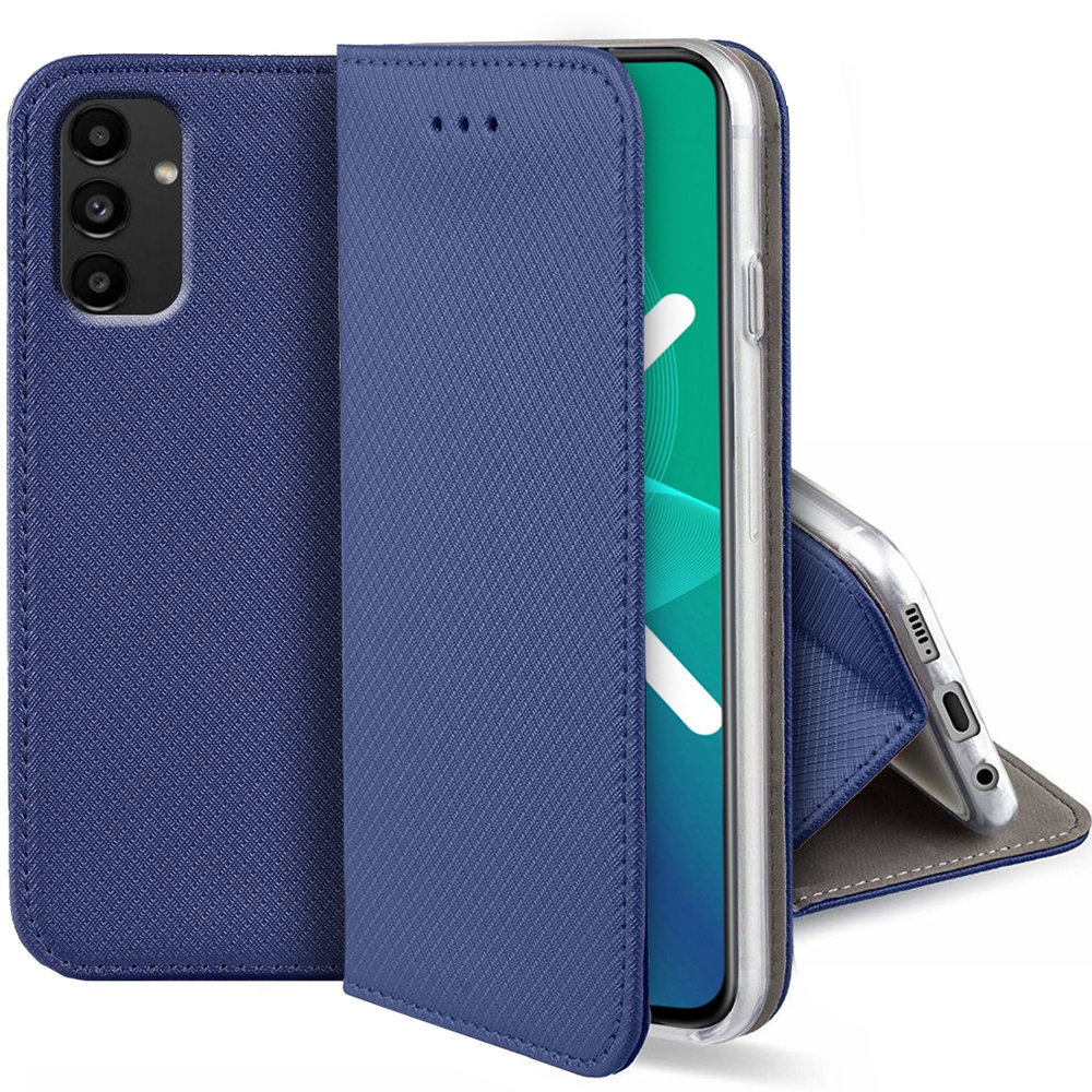 Intelligente Magnethülle Für Samsung Galaxy A04s / A13 5g, Dunkelblau