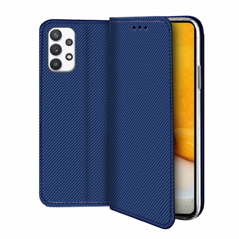 Intelligente Magnethülle Für Samsung Galaxy A72 5g / A72 Lte, Dunkelblau
