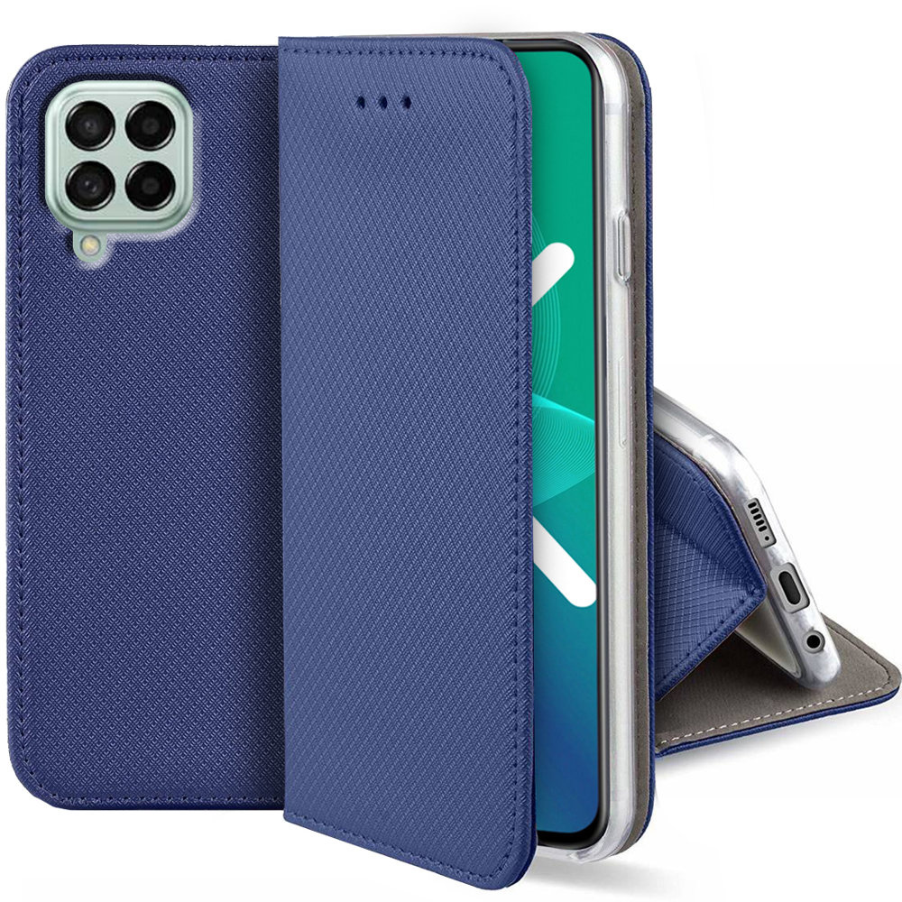 Intelligente Magnethülle Für Samsung Galaxy M53 5g, Dunkelblau