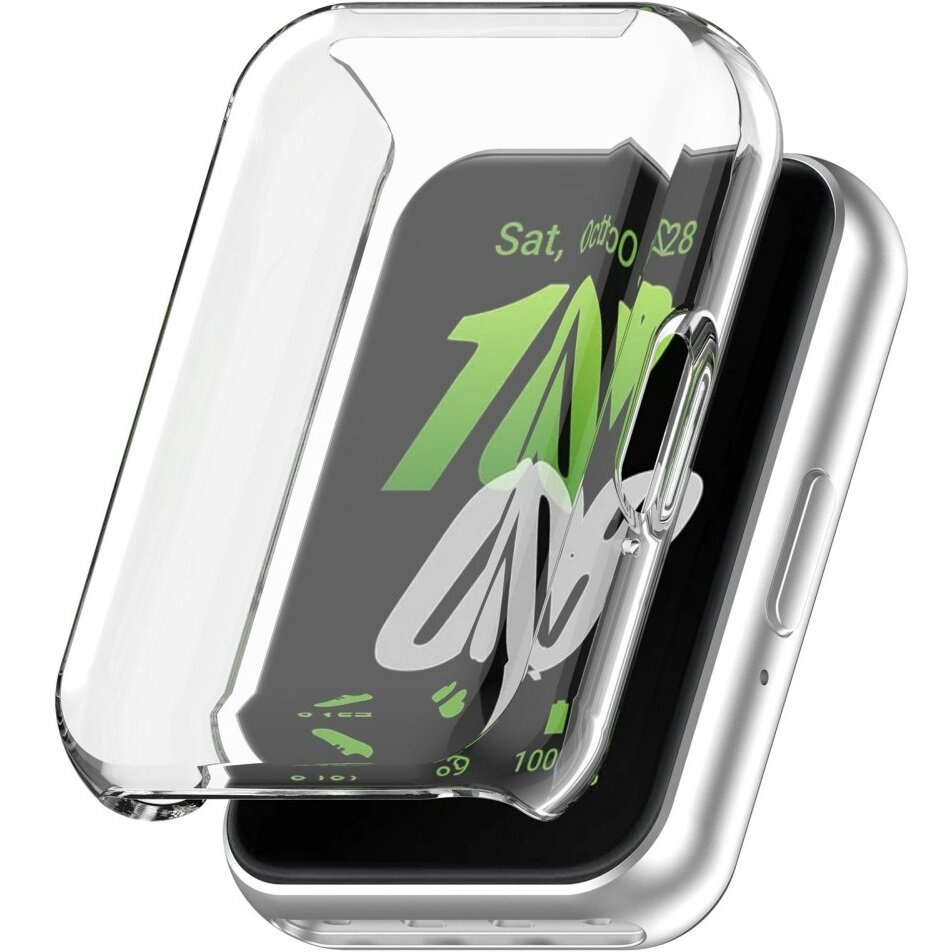 2-in-1-hülle Mit Displayschutzfolie Für Samsung Galaxy Fit 3, Transparent