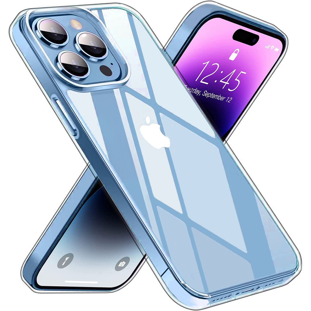 Iphone 14 Pro Max Hülle, Premium Armor Slim, Transparent