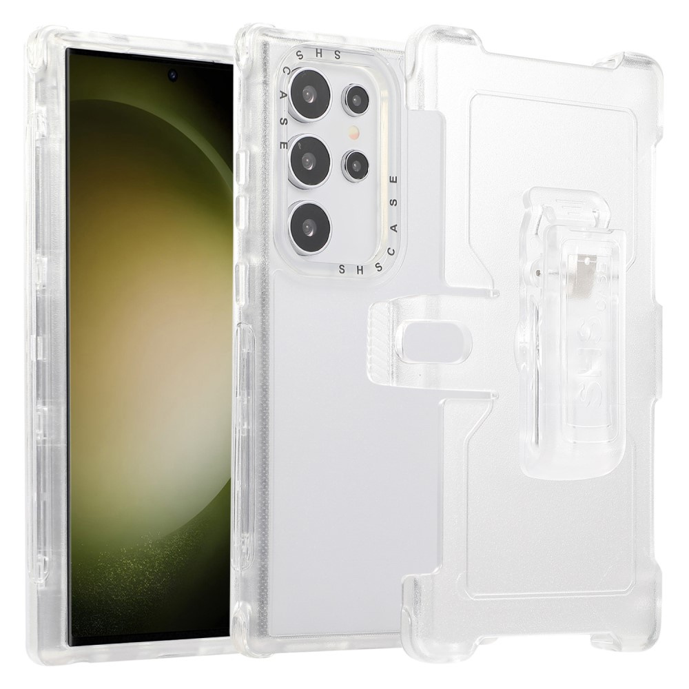 Schutzhülle Mit Gürtelclip Für Samsung Galaxy S24 Ultra, Transparent