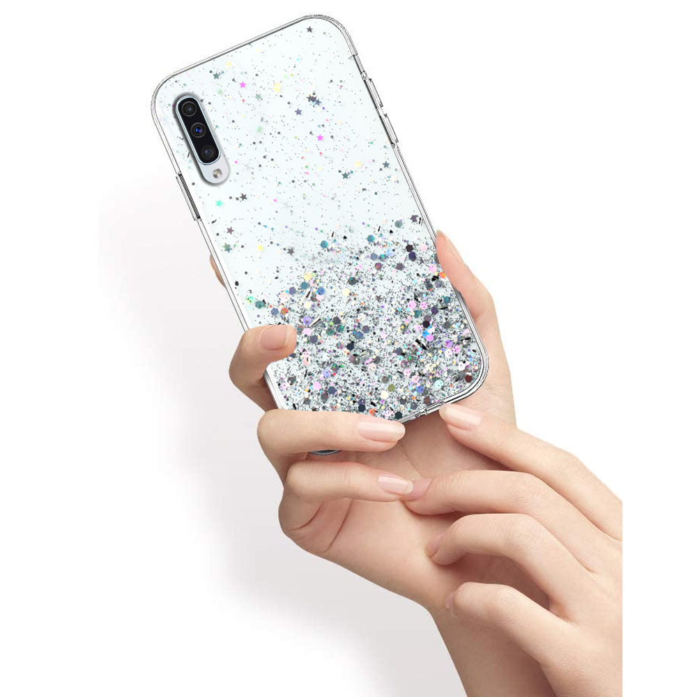 Schutzhülle Für Samsung Galaxy A50/a50s/a30s, Glitzernd, Transparent