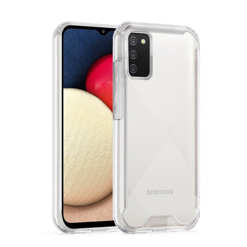 Schutzhülle Für Samsung Galaxy A02s, Stoßfest, Transparent