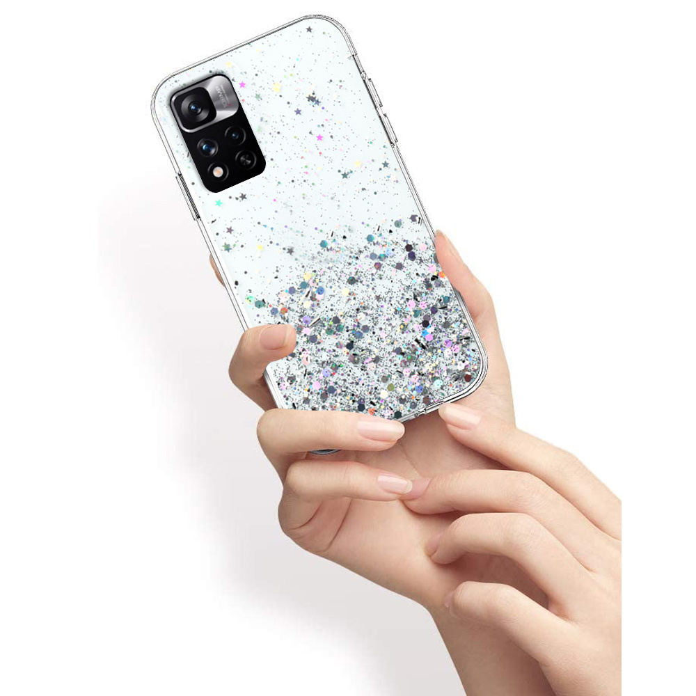 Schutzhülle Für Xiaomi Redmi Note 11 Pro 4g/5g, Glitzernd, Transparent
