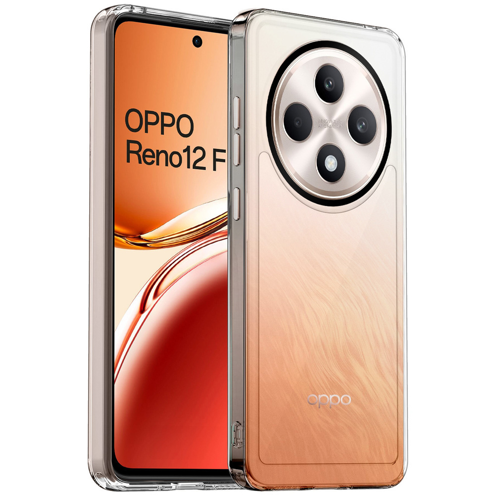 Hülle Für Oppo Reno 12fs / 12f, Fusion Hybrid, Transparent