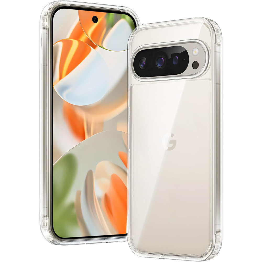 Google Pixel 9 Pro Xl Fusion Hybrid Hülle, Transparent