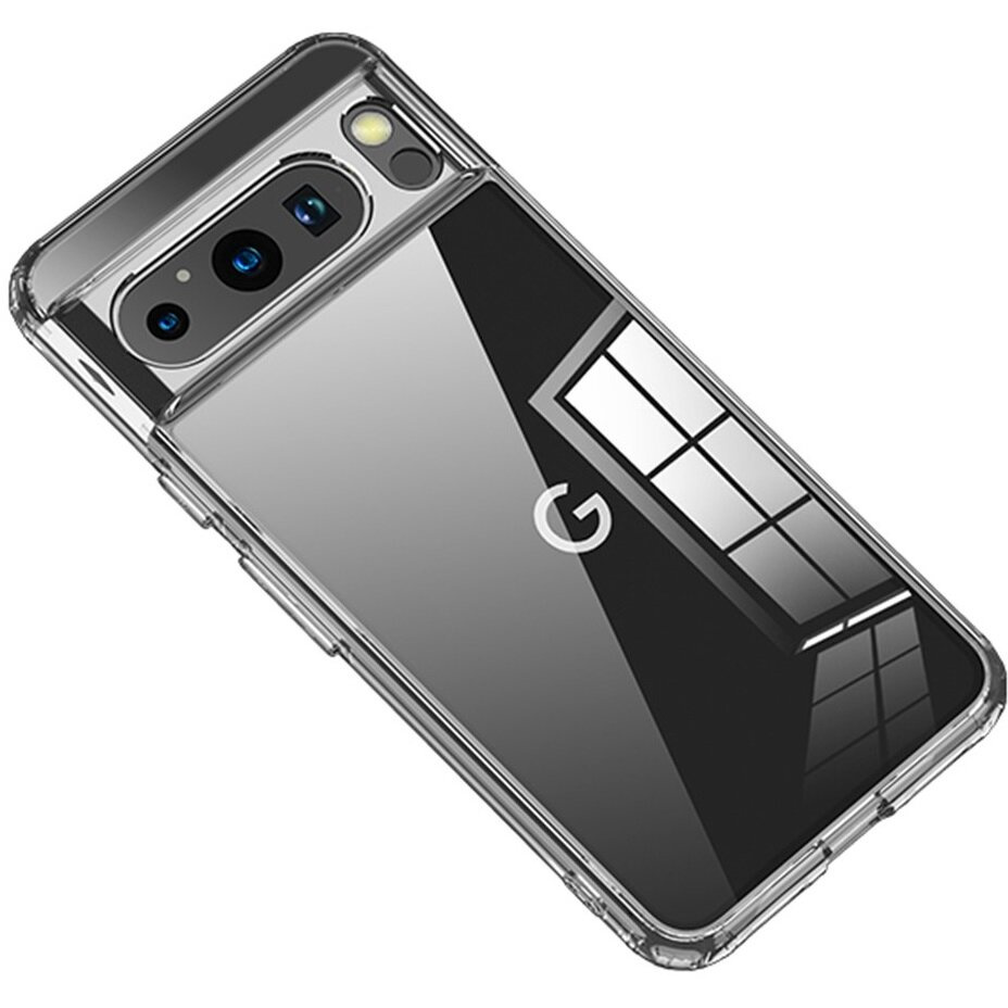 Google Pixel 8 Pro Fusion Hybrid Hülle, Transparent