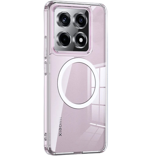 Hülle Für Xiaomi 14t, Fusion Hybrid, Mit Magsafe, Transparent
