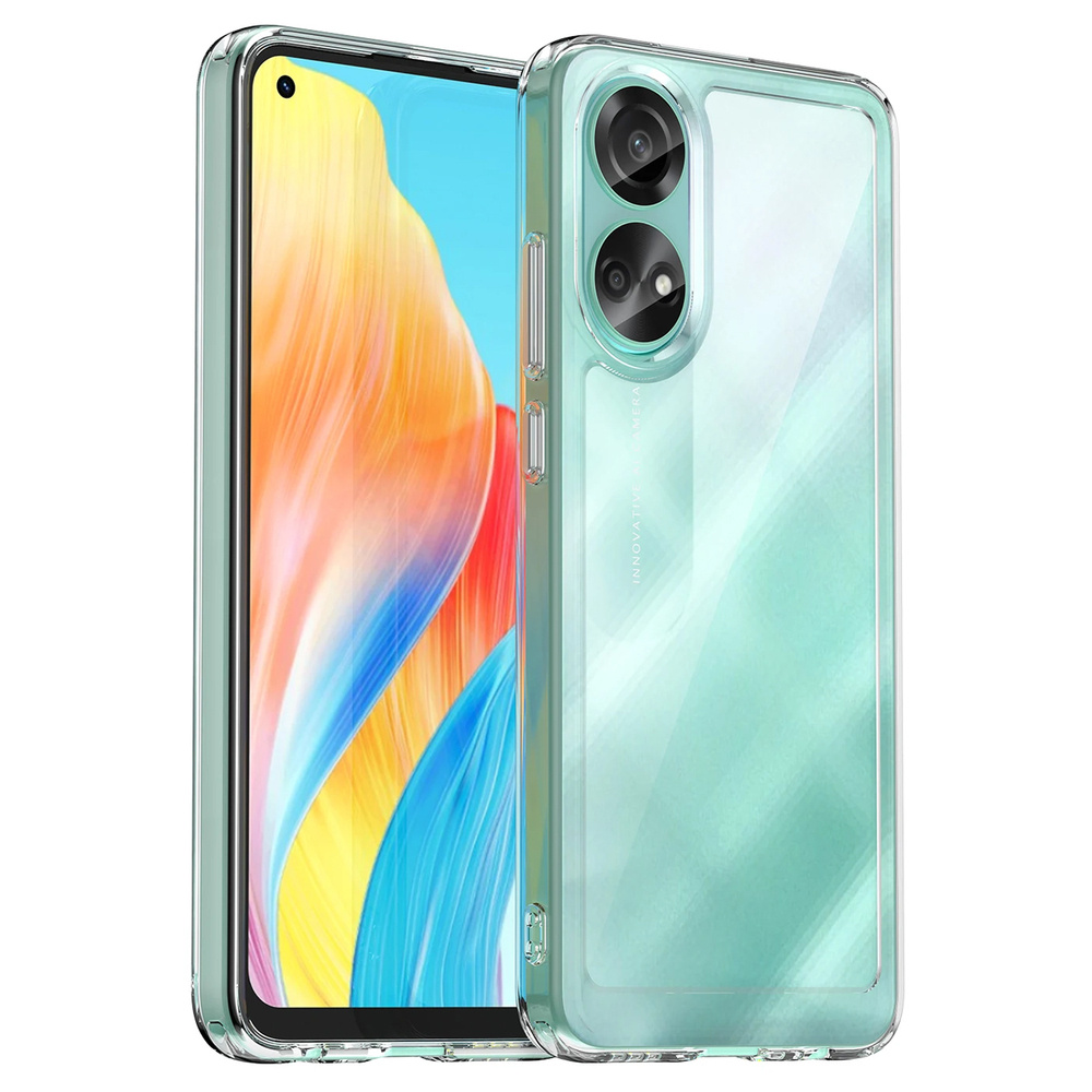 Hülle Für Oppo A58 4g, Fusion Hybrid, Transparent