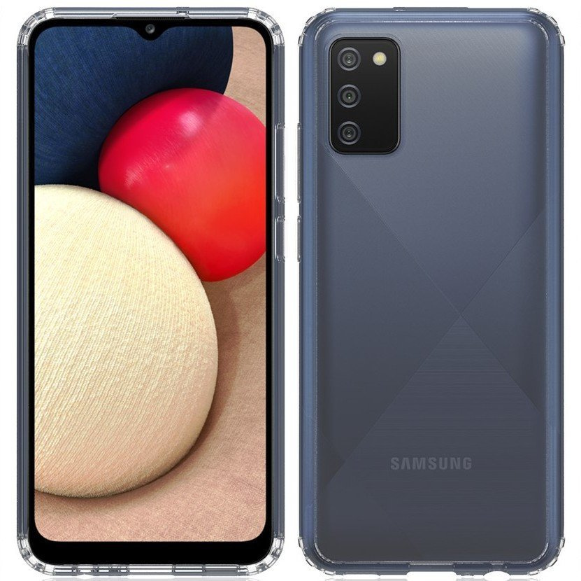 Schutzhülle Für Samsung Galaxy A02s, Fusion Hybrid, Transparent