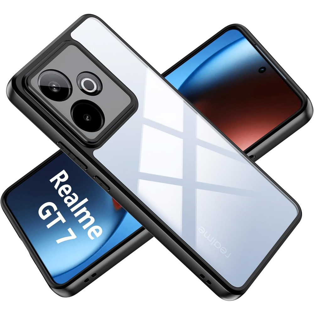 Hülle Für Realme Gt 7 / 7t, Fusion Hybrid, Transparent
