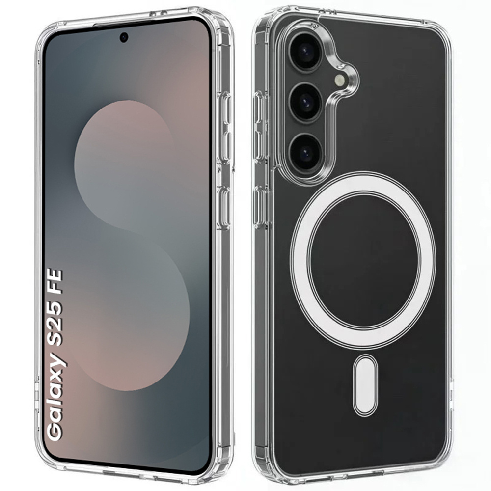 Samsung Galaxy S25 Fe Fusion Hybrid-hülle Für Magsafe, Transparent