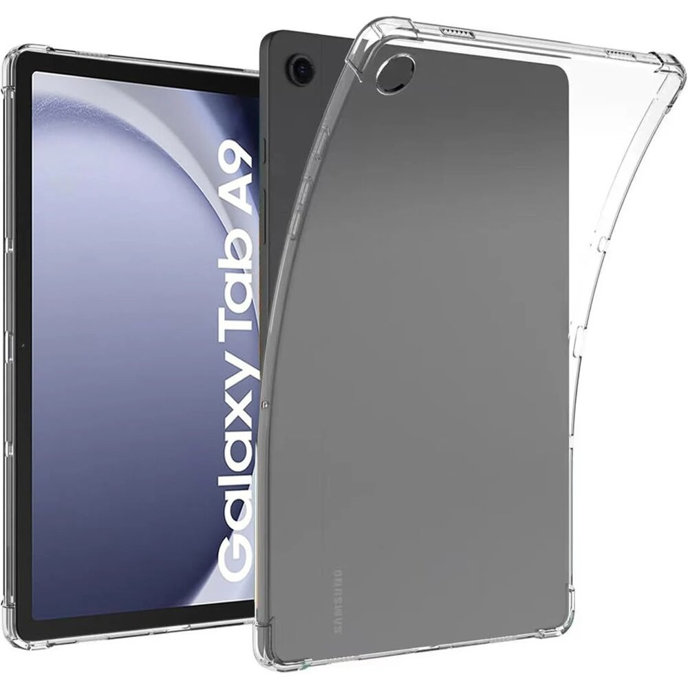 Schutzhülle Für Samsung Galaxy Tab A9, Silikon, Transparent