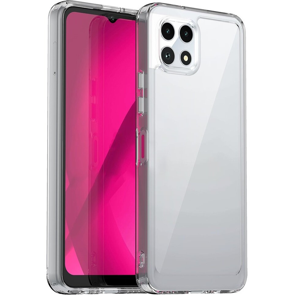 T Phone 2 5g Fusion Hybrid Hülle, Transparent
