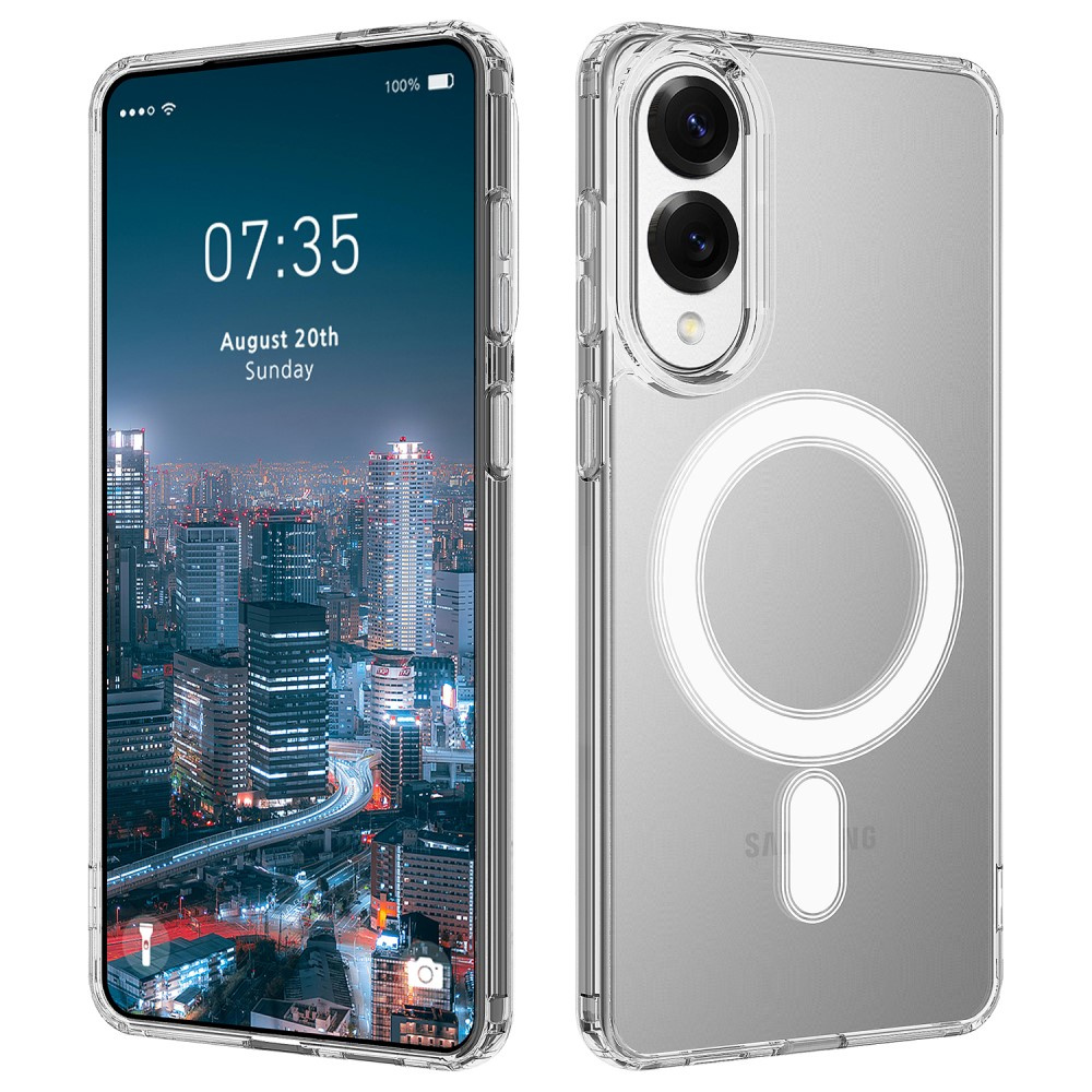 Samsung Galaxy S25 Edge Fusion Hybrid-hülle Für Magsafe, Transparent