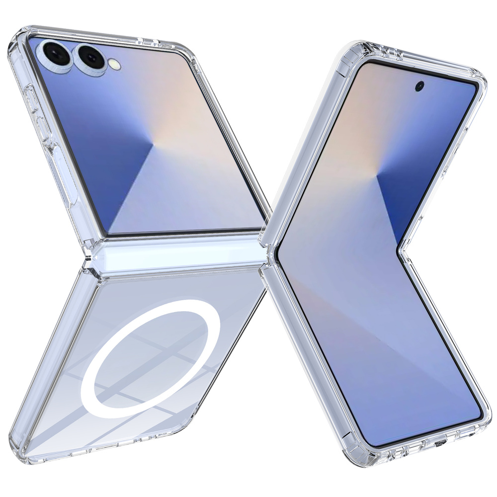 Flexible Hülle Für Samsung Galaxy Z Flip7 5g Mit Magsafe – Transparent