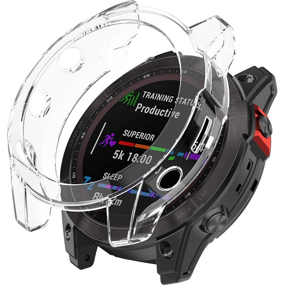 Garmin Fenix 7x-gehäuse, Transparent
