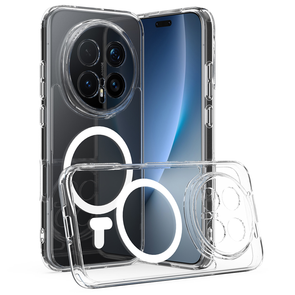 Hülle Für Honor Magic 8 Pro, Fusion Hybrid, Mit Magsafe, Transparent