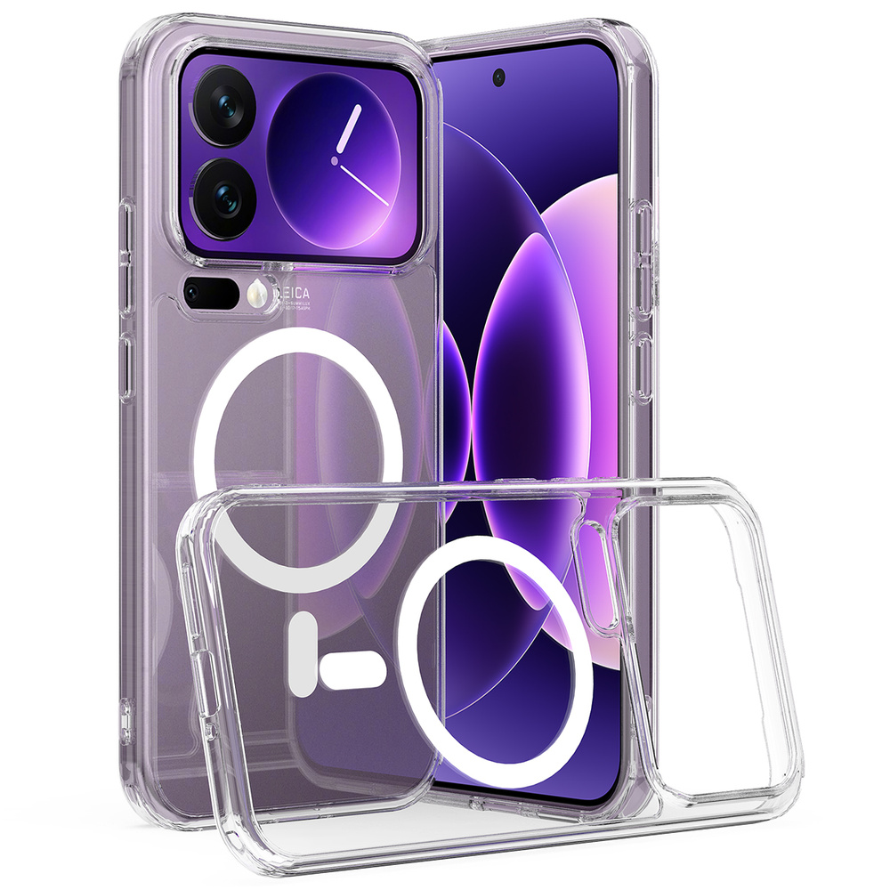 Hülle Für Xiaomi 17 Pro Max, Fusion Hybrid, Mit Magsafe, Transparent