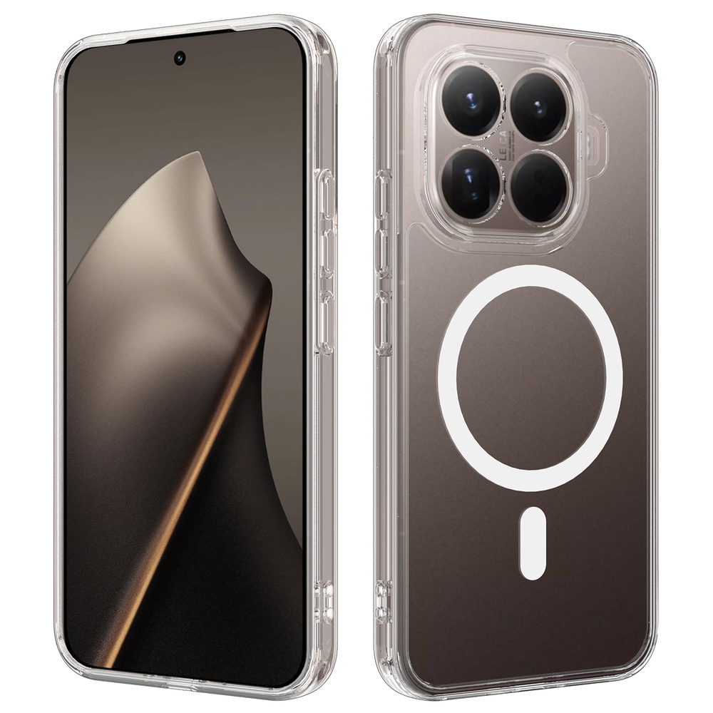 Hülle Für Xiaomi 17t, Fusion Hybrid, Mit Magsafe, Transparent