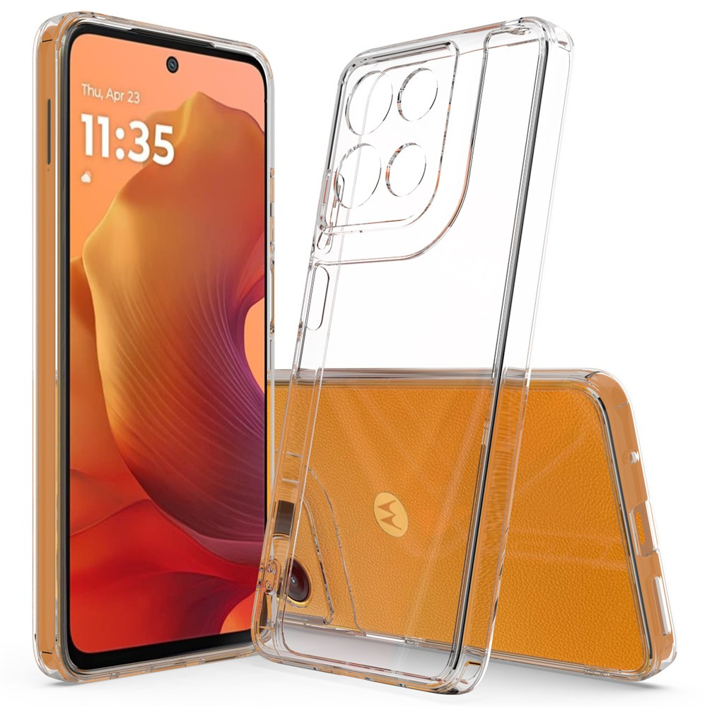 Schutzhülle Für Motorola Moto G17 Power / G17 / G15 Power / G15, Fusion Hybrid, Transparent